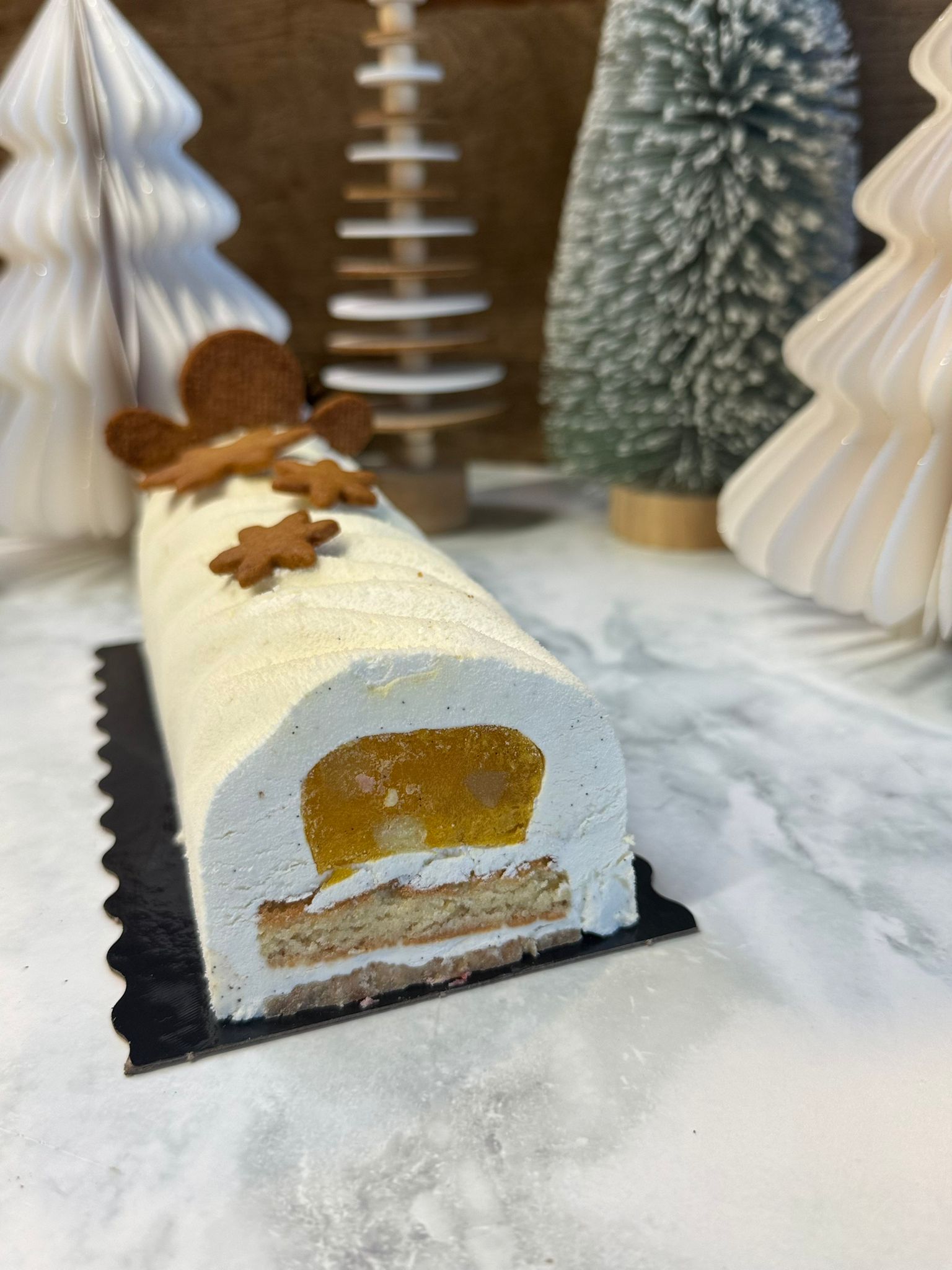 Bûche L'Écrin Exotique